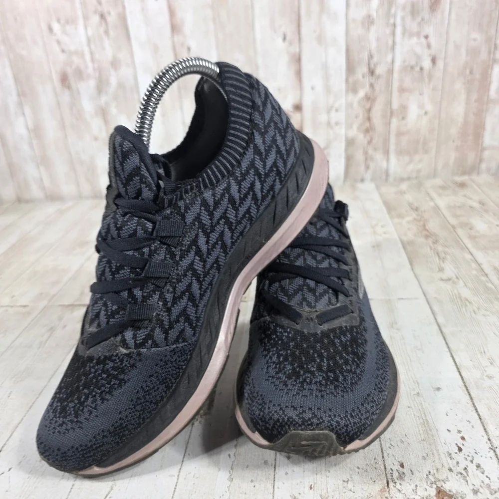Brooks Bedlam Womens Running Shoes Black Grey Rose Gold 1202721B049 Size 7‎